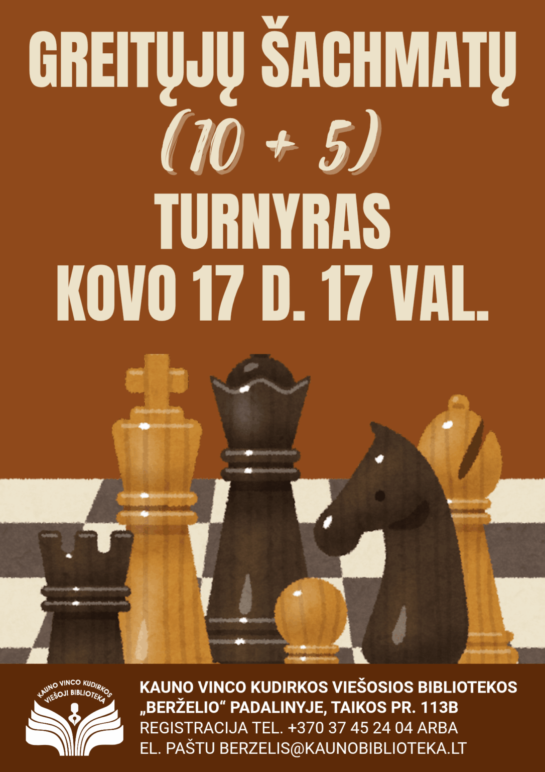 Hello, maybe someone will be interested in the chess tournament in Kaunas