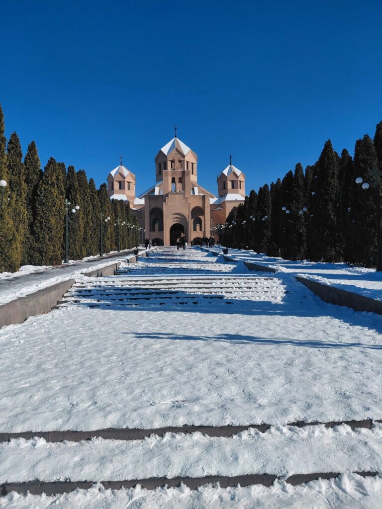 Yerevan during New years