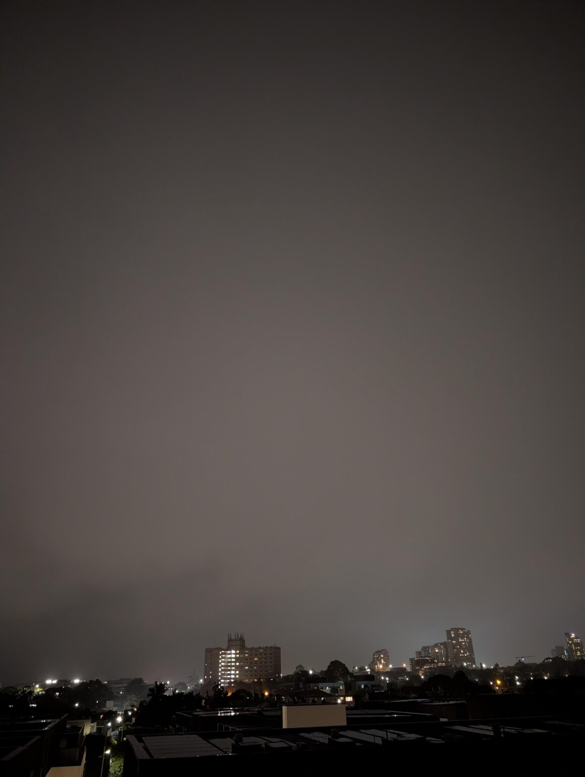 How's everybody's view of the blood moon?
