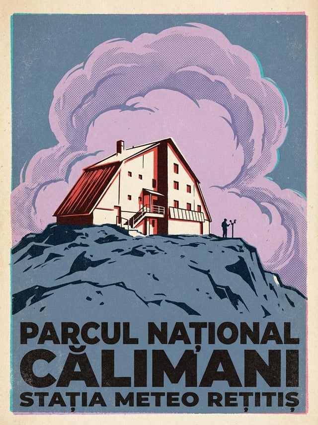 Posters with Romania, in vintage style