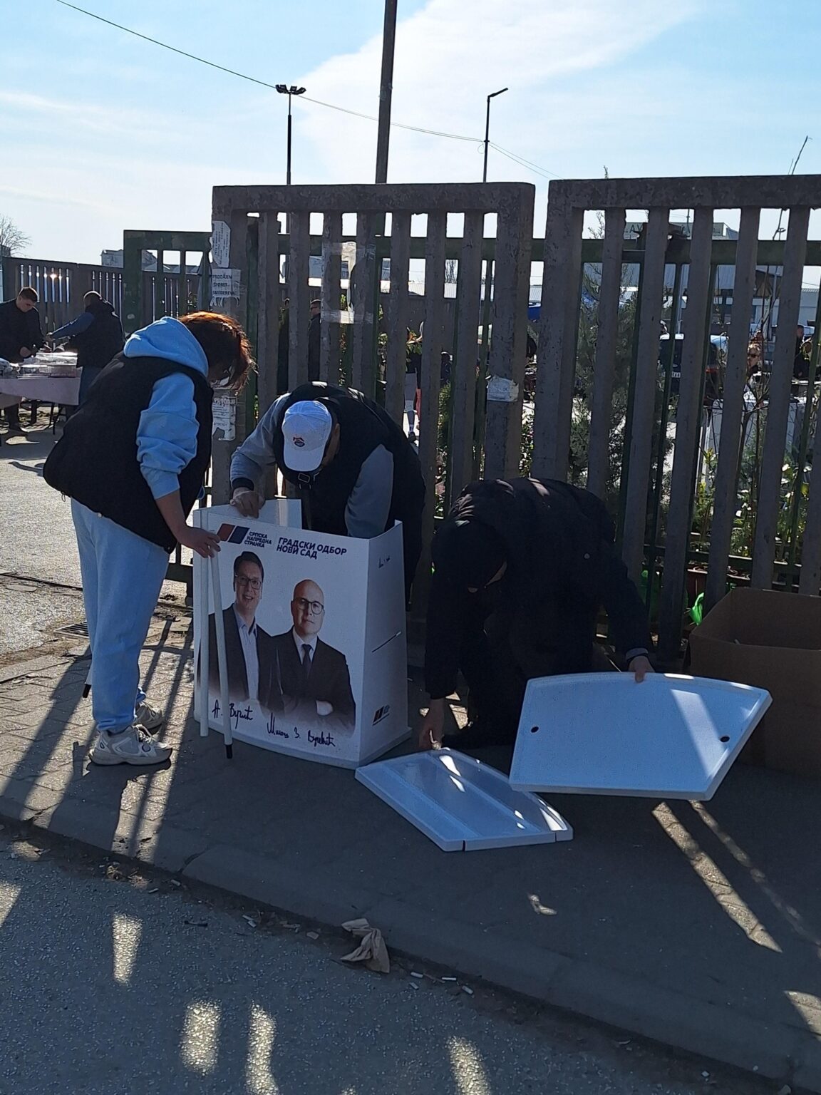Preparation in front of the nylon market