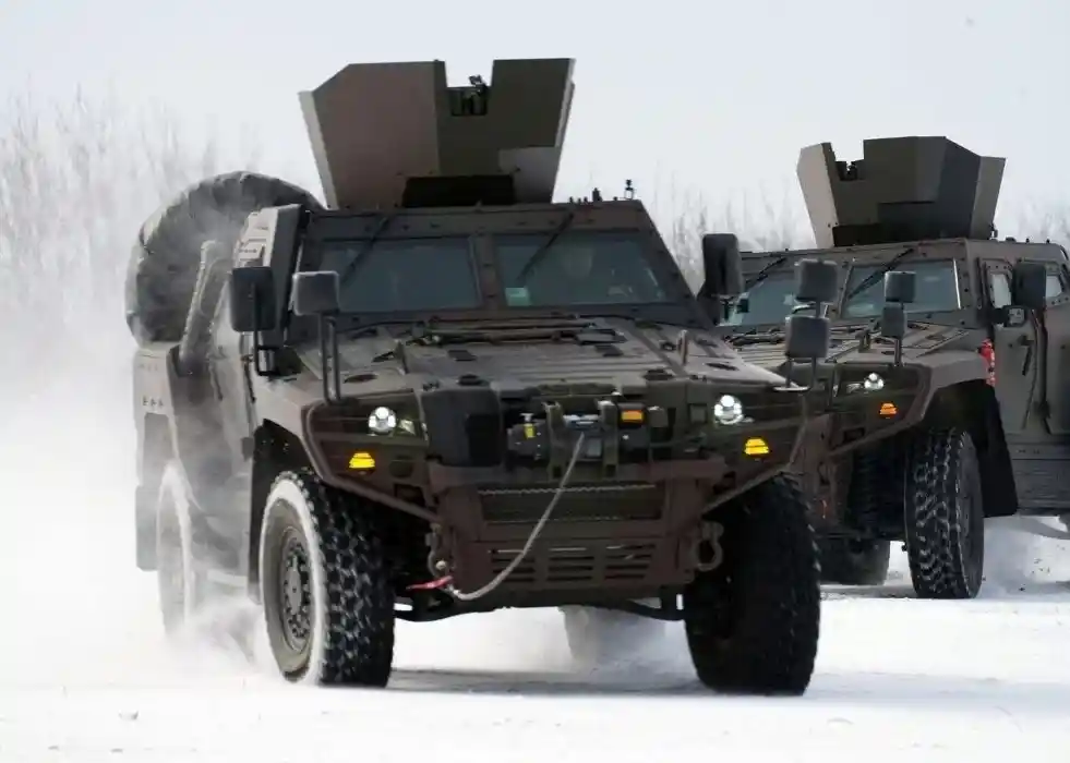 Romanian Army inducts first COBRA II vehicles amid dispute