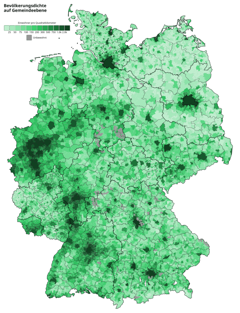 For those of you who live in NRW: How does living in such a densely populated state feel?