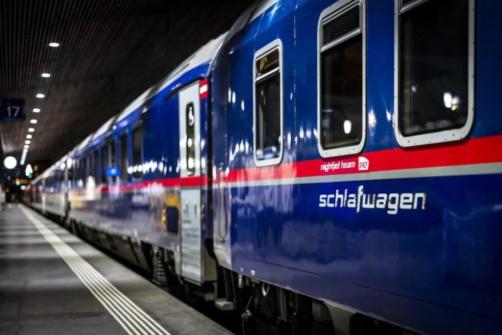 From Switzerland to Denmark by train - the journey took 24 hours