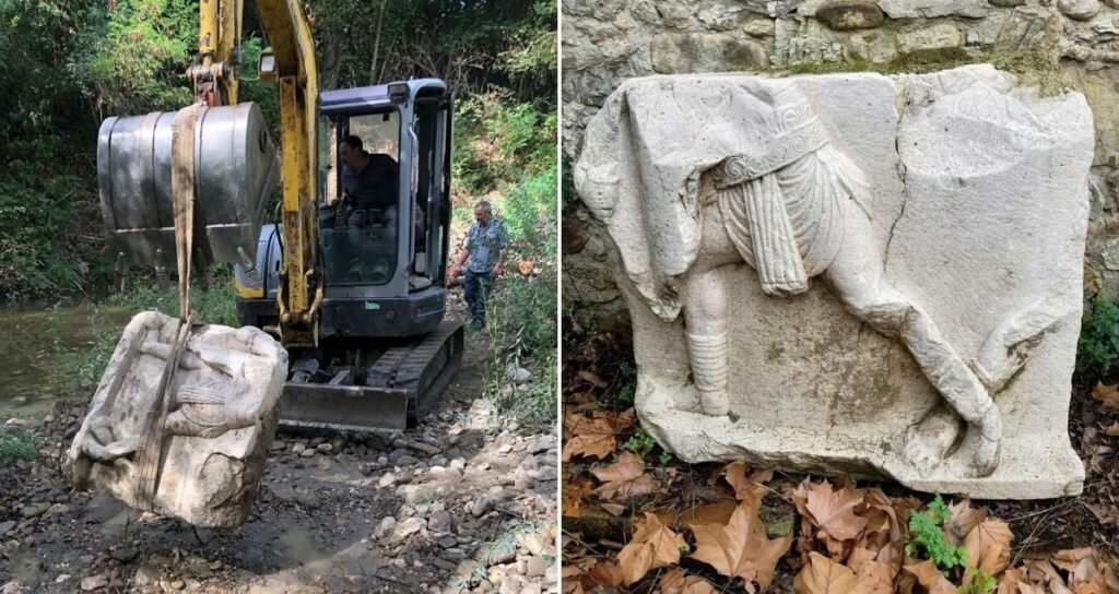 Roman Tomb Covered With Gladiator Carvings Found In Italy