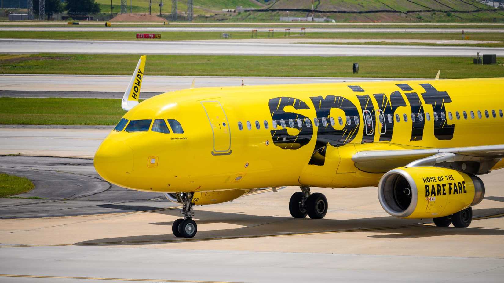 Spirit Airlines Airbus A320-200 Taxiing