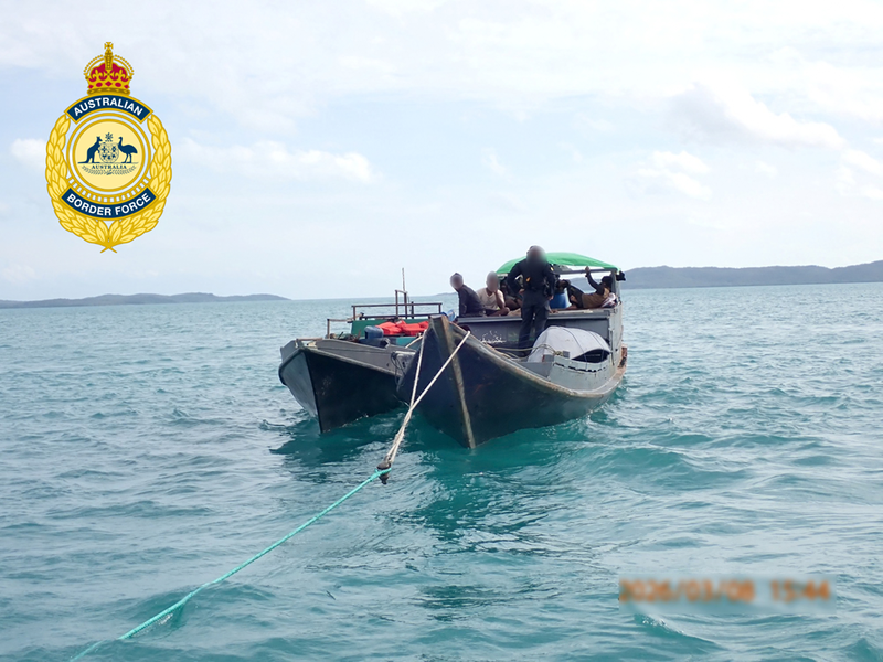 Australia Intercepts Illegal Fishers