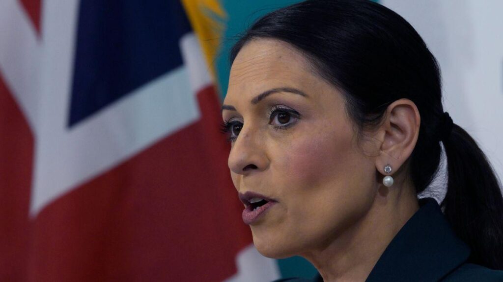 Tory ex-Home Secretary Priti Patel BLOCKED the FBI from quizzing Andrew over Epstein | Priti Patel prevented the FBI from questioning Andrew about his links to the paedophile Jeffrey Epstein, despite officers having 'documentary evidence suggesting he knew about sex trafficking'