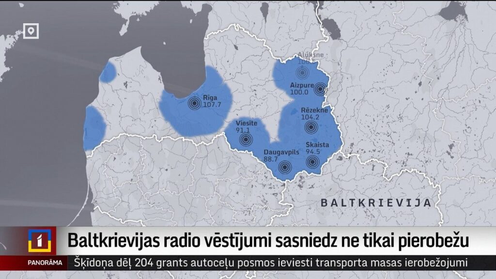 Does anything need to be done about Belarusian radio broadcasts along Latvia’s border? / Article Does anything need to be done about Belarusian radio broadcasts along Latvia's border? / Article