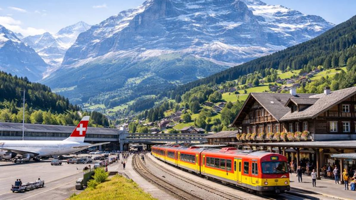 SWISS Air Rail Links Zurich to Grindelwald for Easier Jungfrau Trips