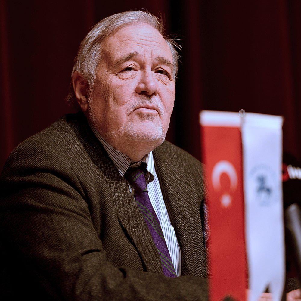 "Our teacher İlber Ortaylı has been struggling with very serious health problems for a few days. If you believe, please send your prayers to him, if not, send him your good wishes."