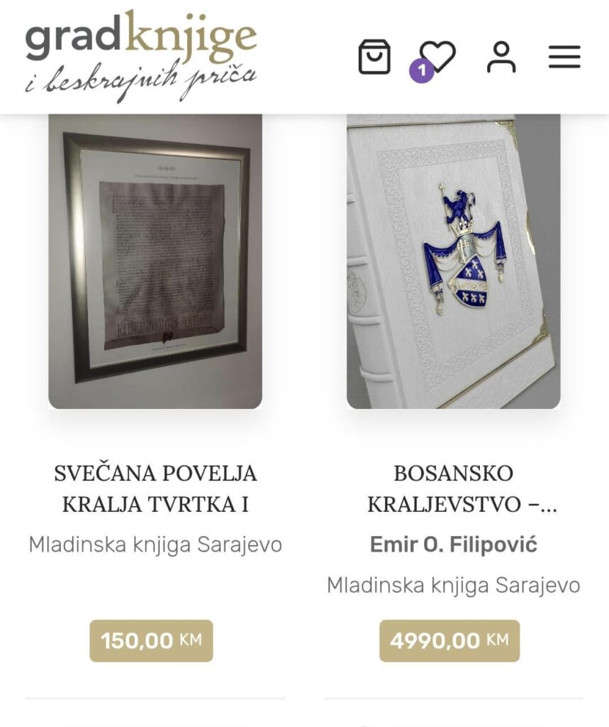 I can justify this price only if the king comes to me with a book, what is this..