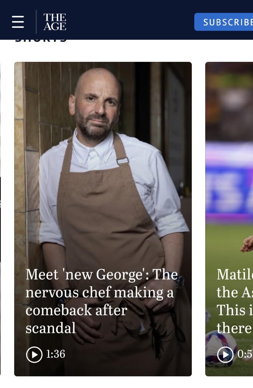 Why is The Age so desperate to launder George Colombaris’ reputation?