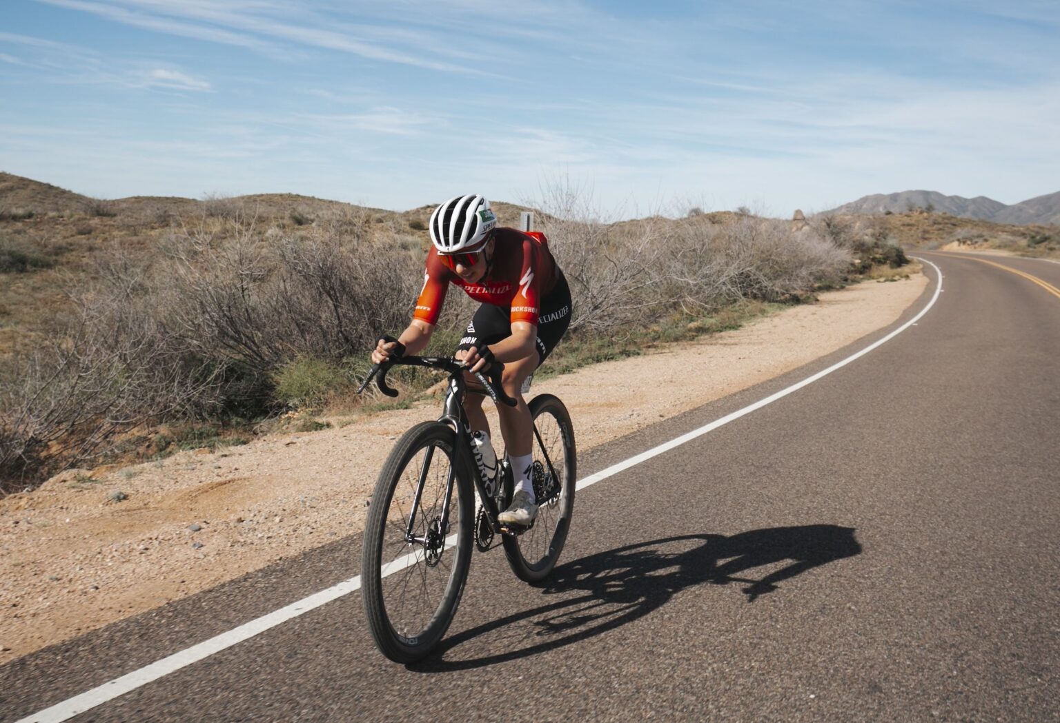Olympic silver medalist Haley Batten wins debut at Belgium Waffle Ride Arizona while Russell Finsterwald surges in two-up sprint for elite men’s victory Olympic silver medalist Haley Batten wins debut at Belgium Waffle Ride Arizona while Russell Finsterwald surges in two-up sprint for elite men's victory