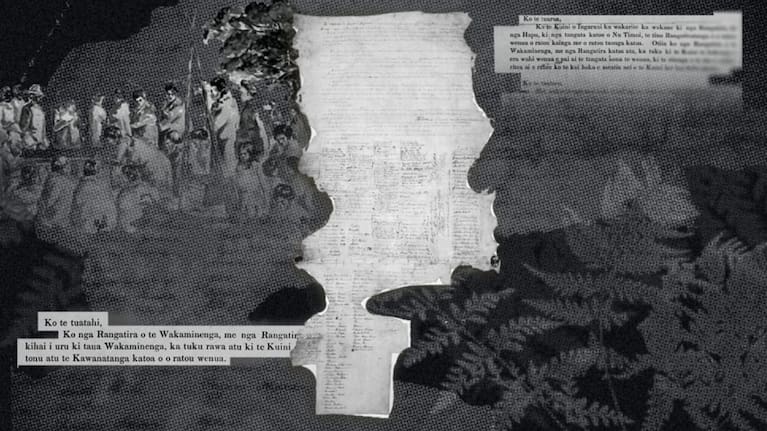 The Treaty of Waitangi.