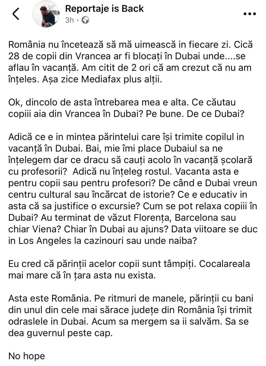 School trip... to Dubai