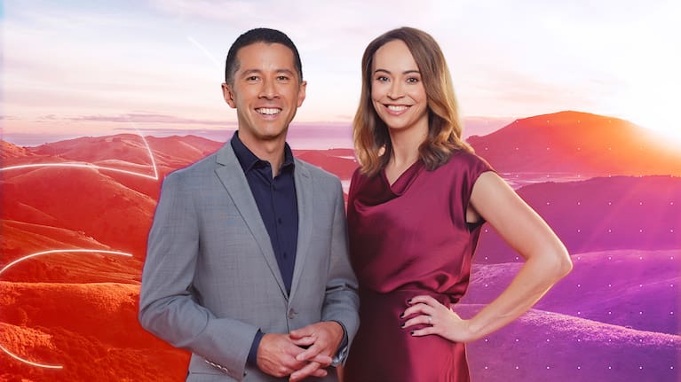 Tova O'Brien and Chris Chang launch their Breakfast hosting partnership this morning. 