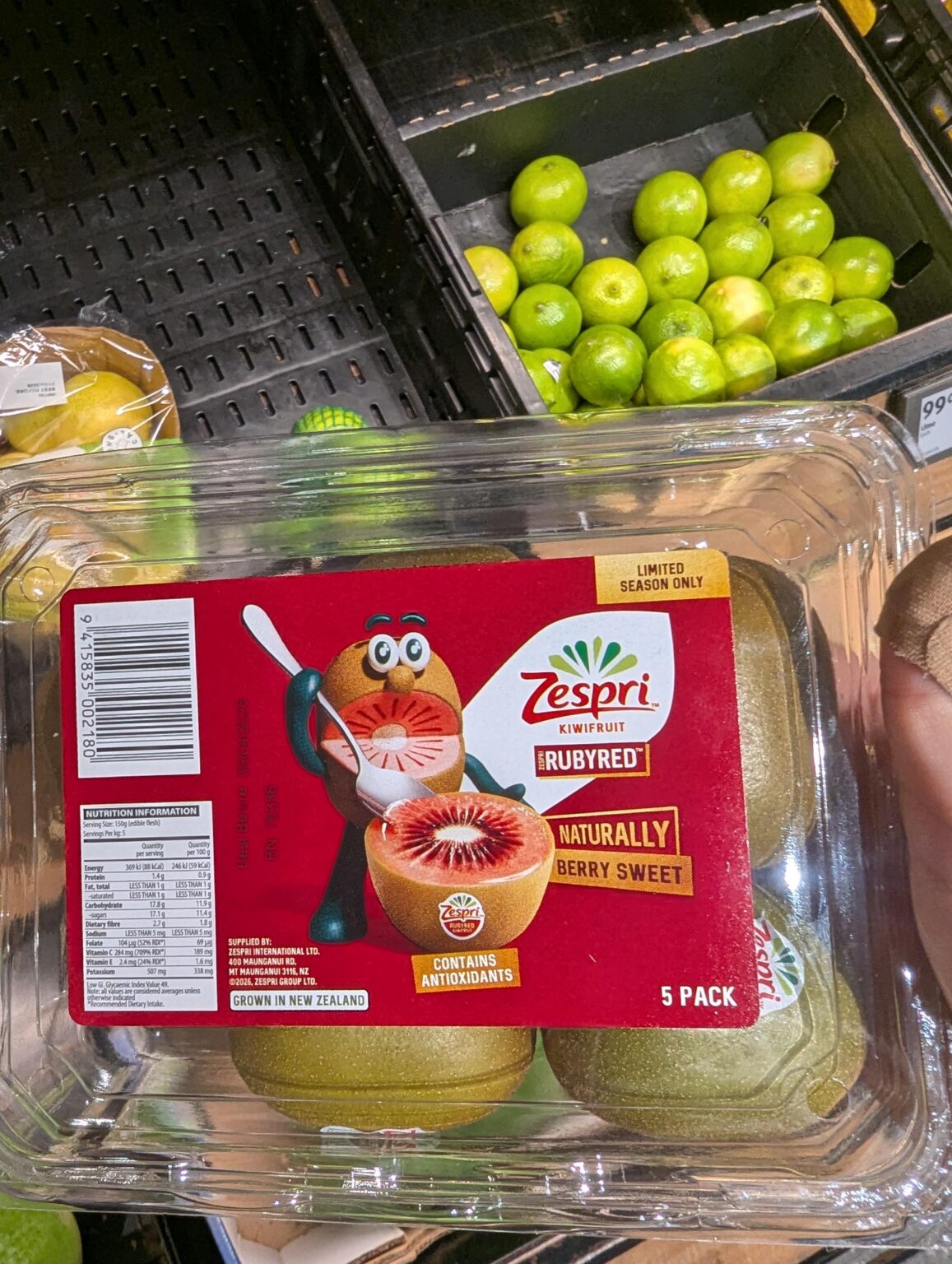 Red Kiwi Fruit ??