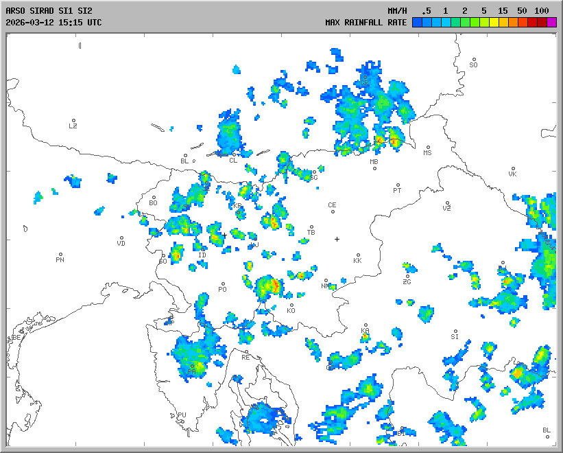 How many municipalities, so much rain
