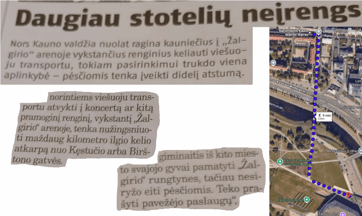 Such tyranny of Matijošaitis cannot continue in Kaunas Such tyranny of Matijošaitis cannot continue in Kaunas