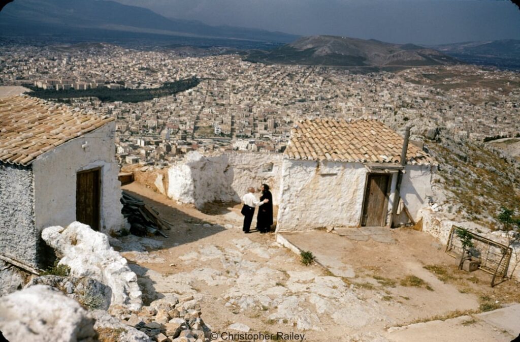 Athens, view from Lycabettus, 1952