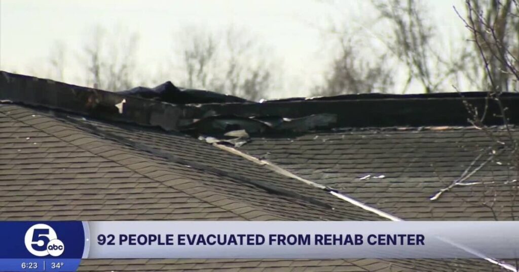 92 residents displaced following fire at Macedonia rehabilitation center