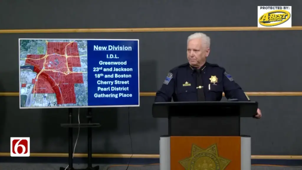 Tulsa Police Launch New Downtown Patrol Division Covering IDL and Entertainment Districts