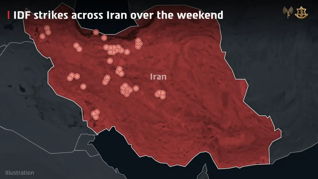 Israel strikes Iranian missile, nuclear sites – JNS.org Israel strikes Iranian missile, nuclear sites - JNS.org