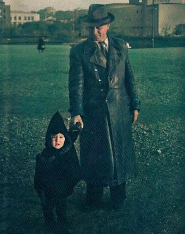 1949, little İlber Ortaylı and his father Kemal Ortaylı