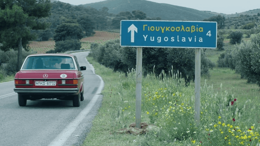 Entering Yugoslavia from Greece