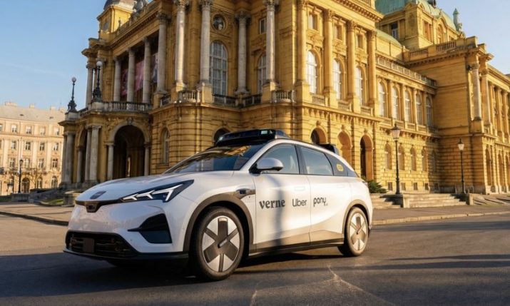Zagreb to launch Europe’s first commercial robotaxi service through Uber, Pony.ai and Verne partnership