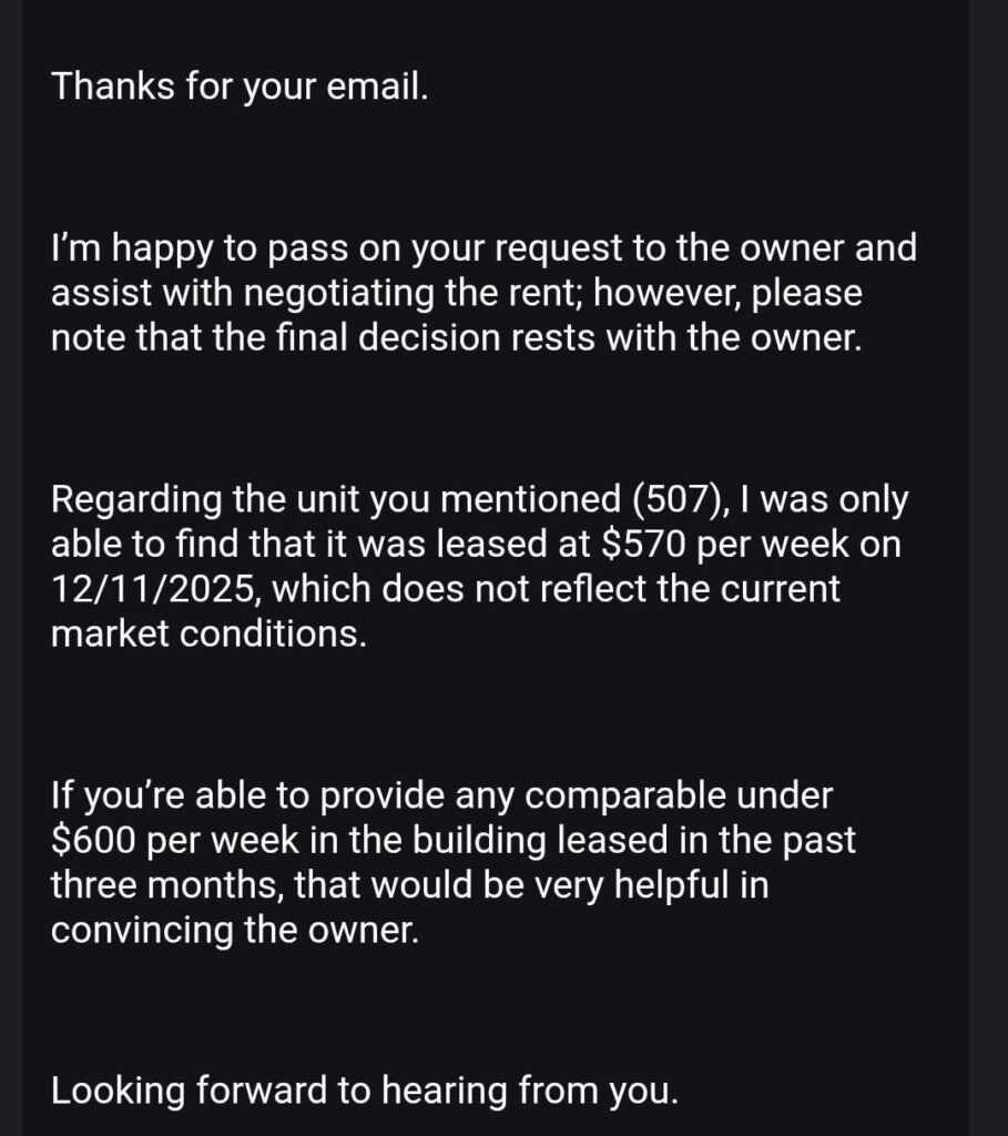 Does anyone negotiate rent?