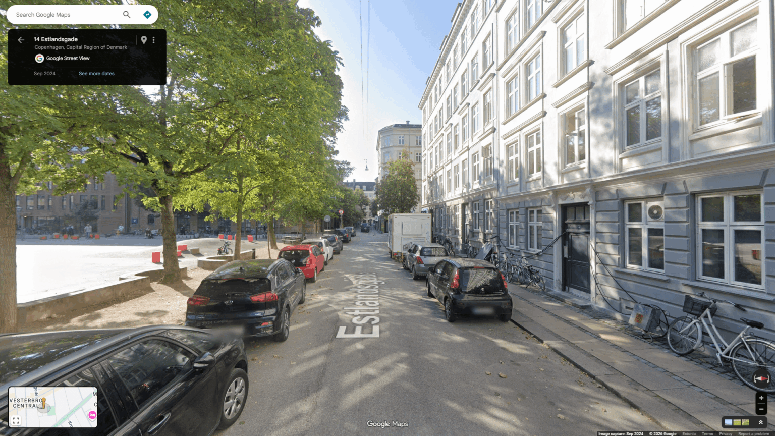 Estlandsgade ("Estonian Street") in Copenhagen