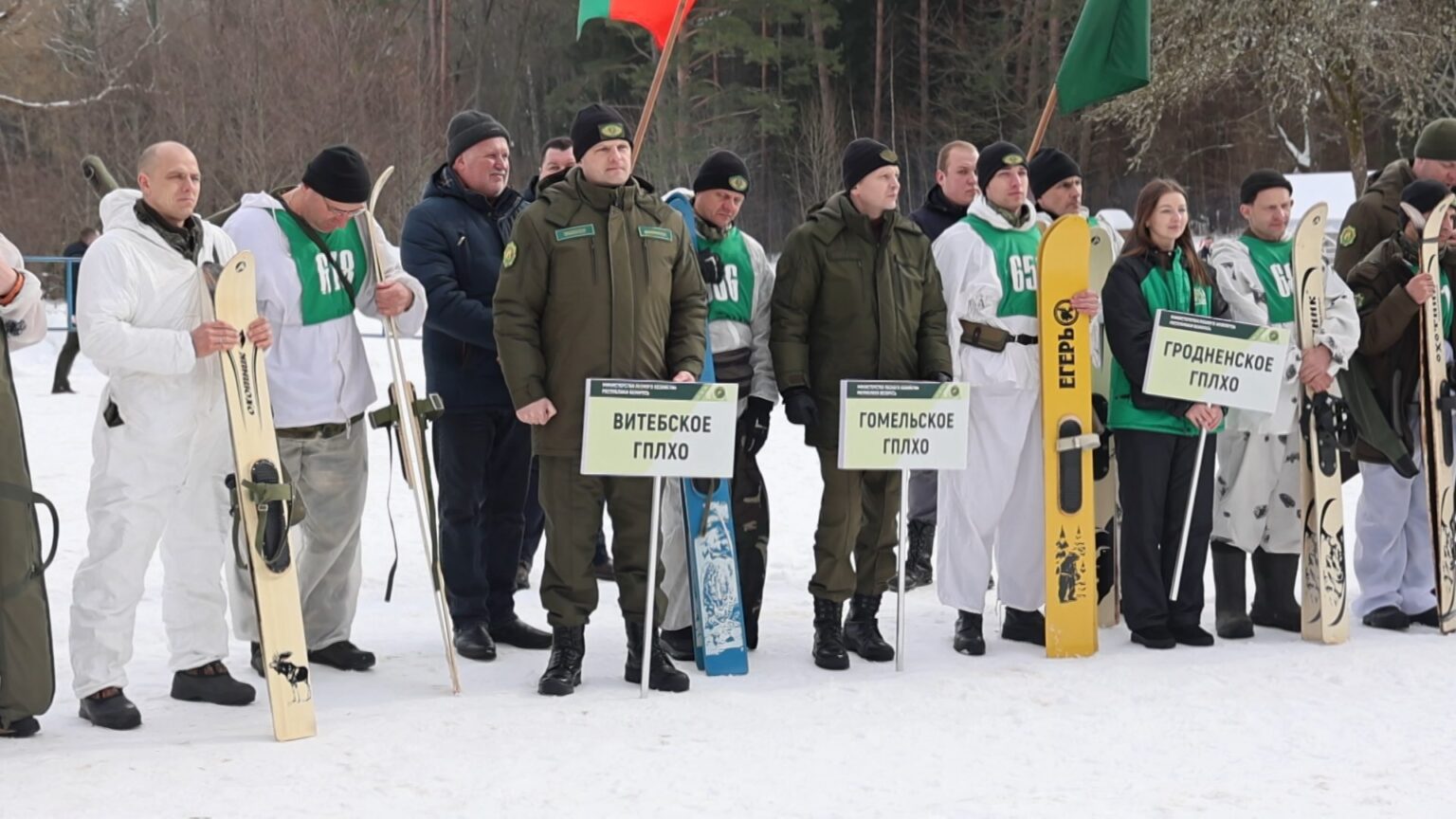 The first open hunting biathlon championship was held in Belarus The first open hunting biathlon championship was held in Belarus