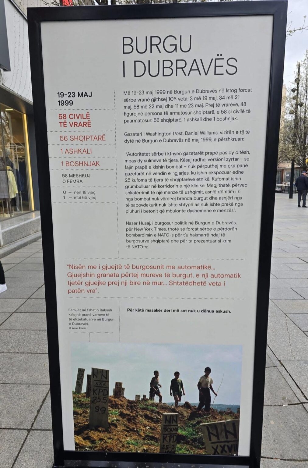 Now, what do you think about this scandalous exhibition where it is mentioned that there were 48 armed Albanians?