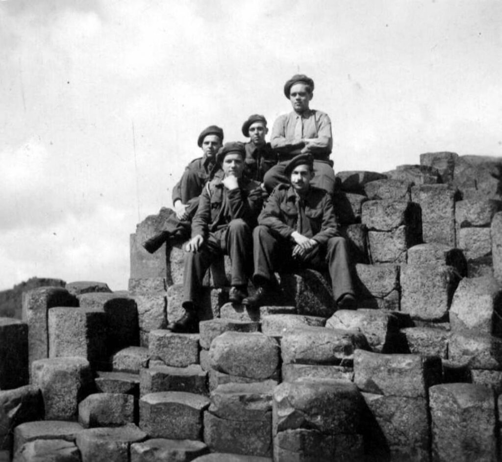 Belgian soldiers trained in Northern Ireland during WWII – and yes, it rained a lot 🌧️