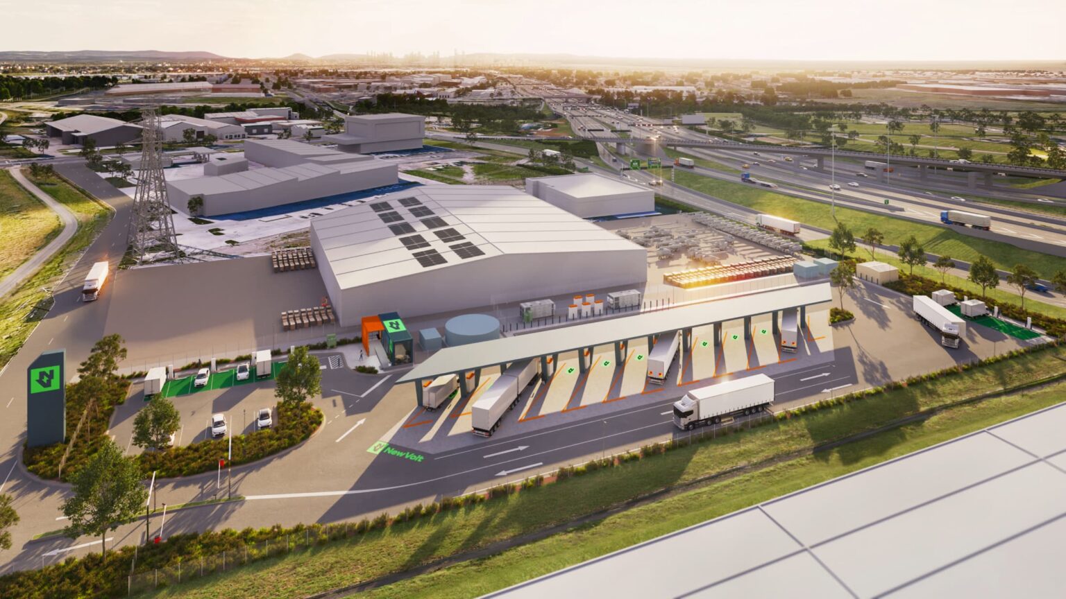 ARENA investment helps freight shift from diesel to electric trucks