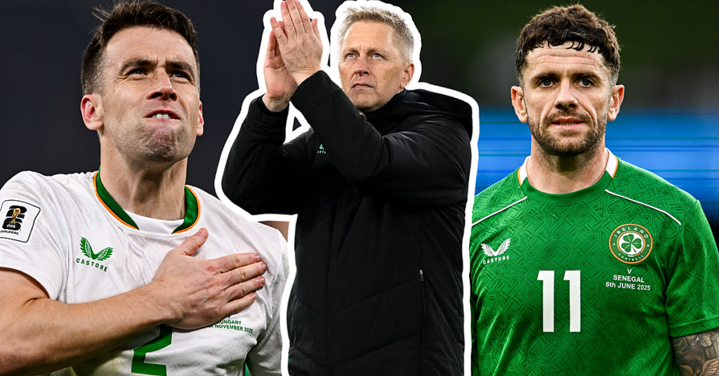 Who's In And Who's Out As Ireland Squad Named To Face Czechia
