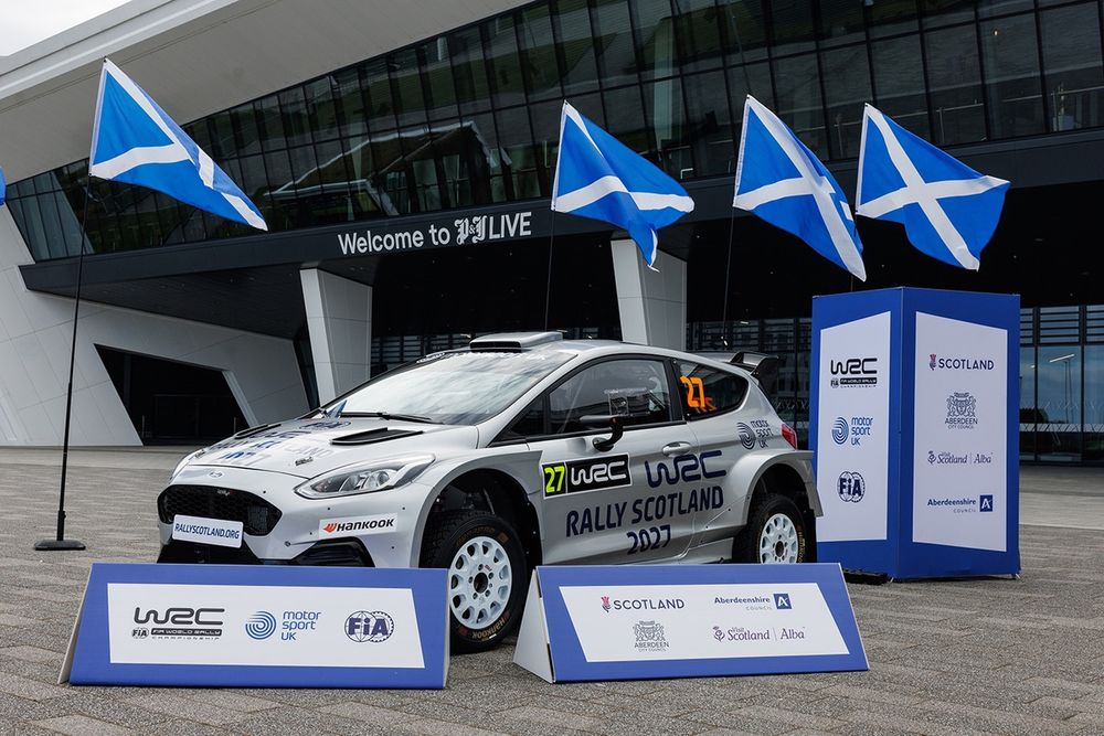 WRC Rally Scotland launch 