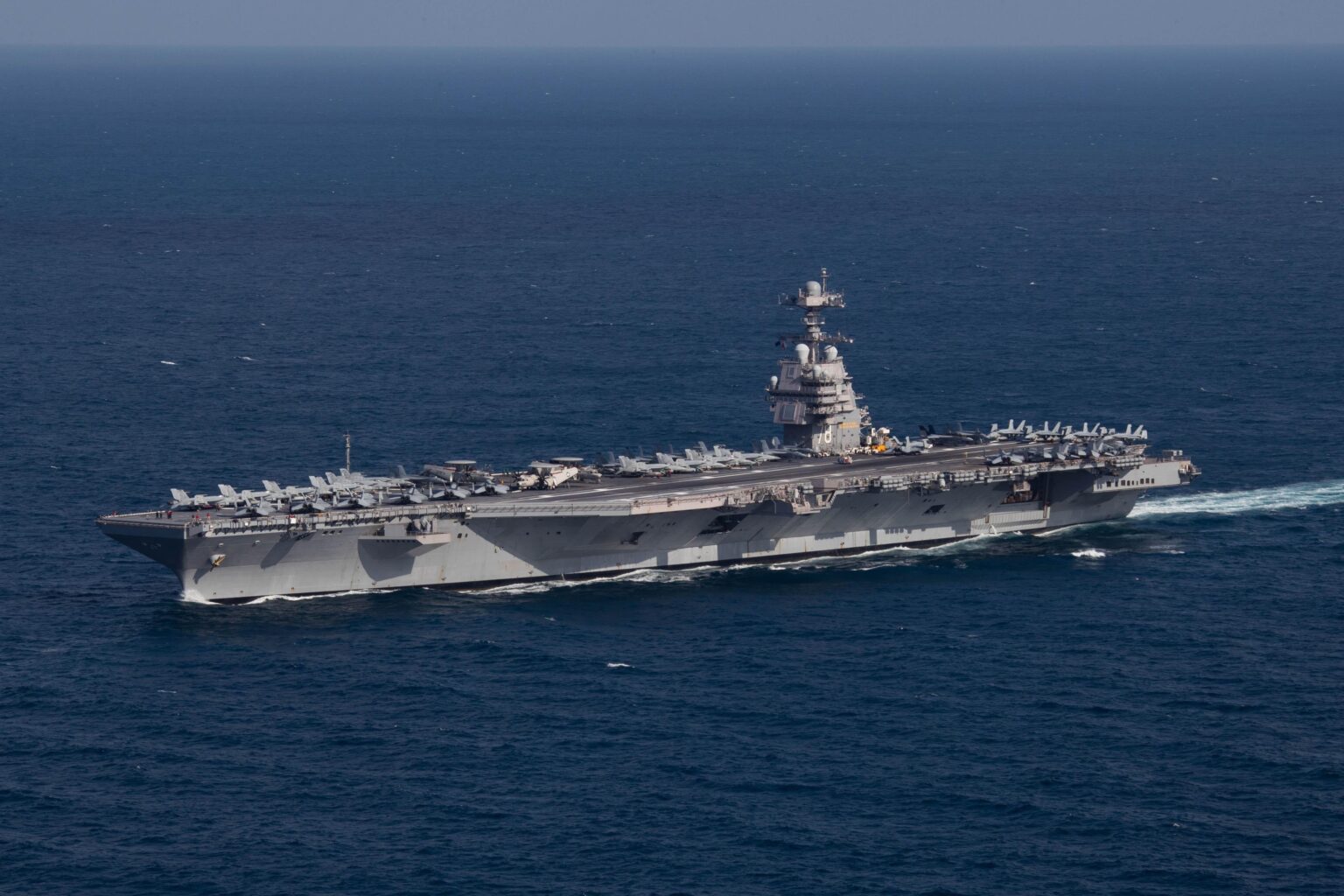 USS Gerald R. Ford is in Split; what do you think about that?