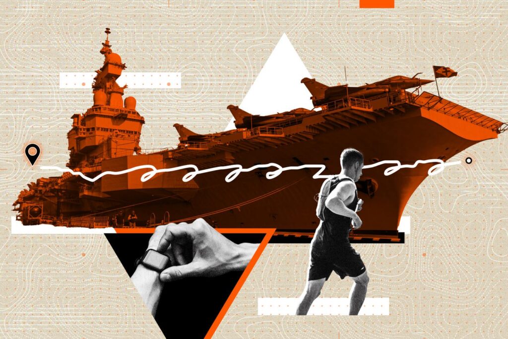 “StravaLeaks”: the aircraft carrier “Charles-de-Gaulle” located in real time by “Le Monde” using the sports application