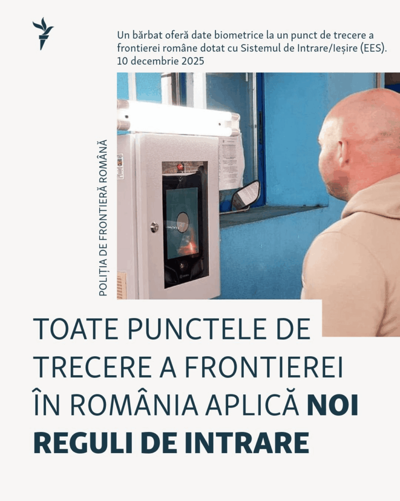 All border crossing points in Romania apply new entry rules from today