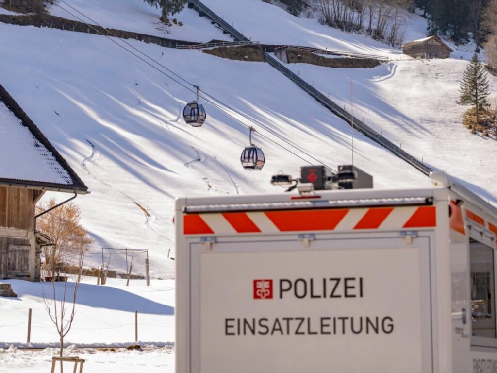 One dead after gondola cabin plunges in Swiss resort of Engelberg