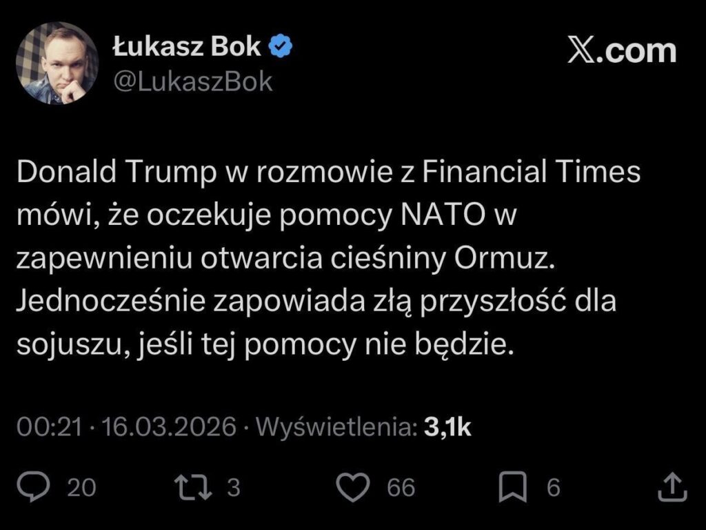 Trump threatens NATO over Iran