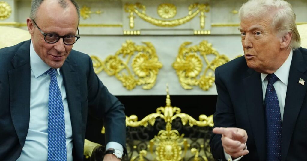 Germany’s Merz sits powerless as Trump attacks European allies in Oval Office