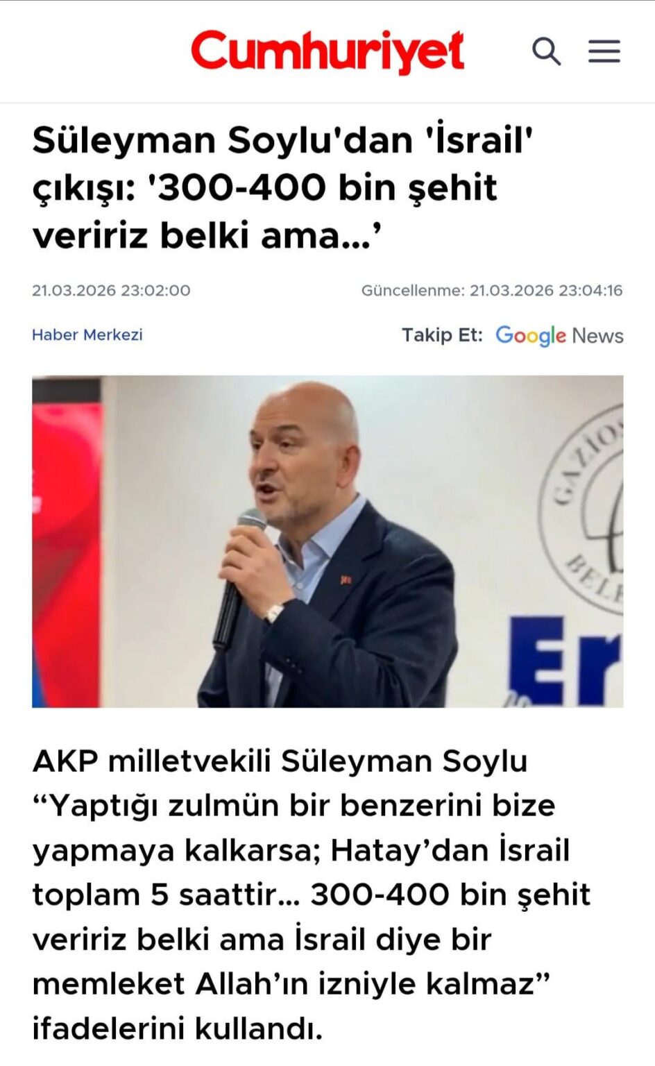 How easy it is to say...