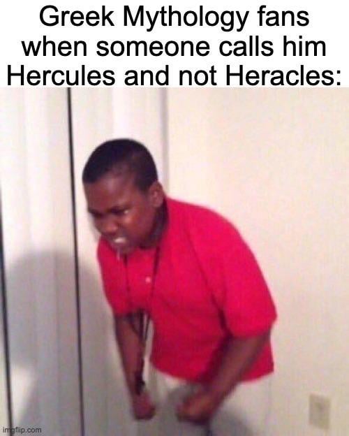 Heracles, not Hercules