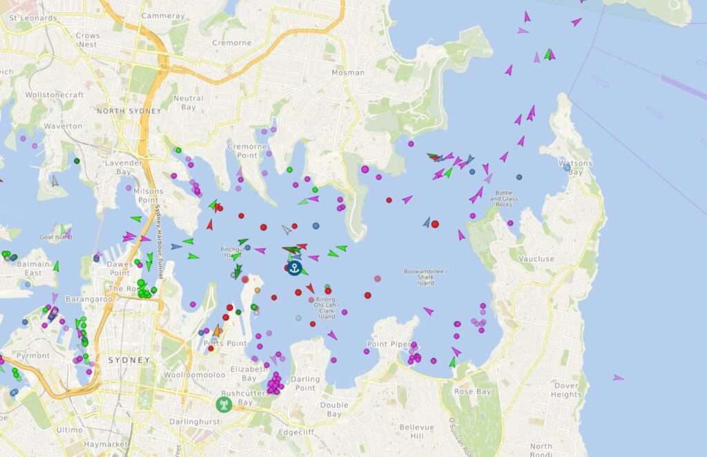 Pretty much the entire Australian navy is in Sydney Harbour right now