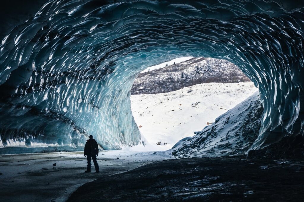 Castner Glacier in Alaska