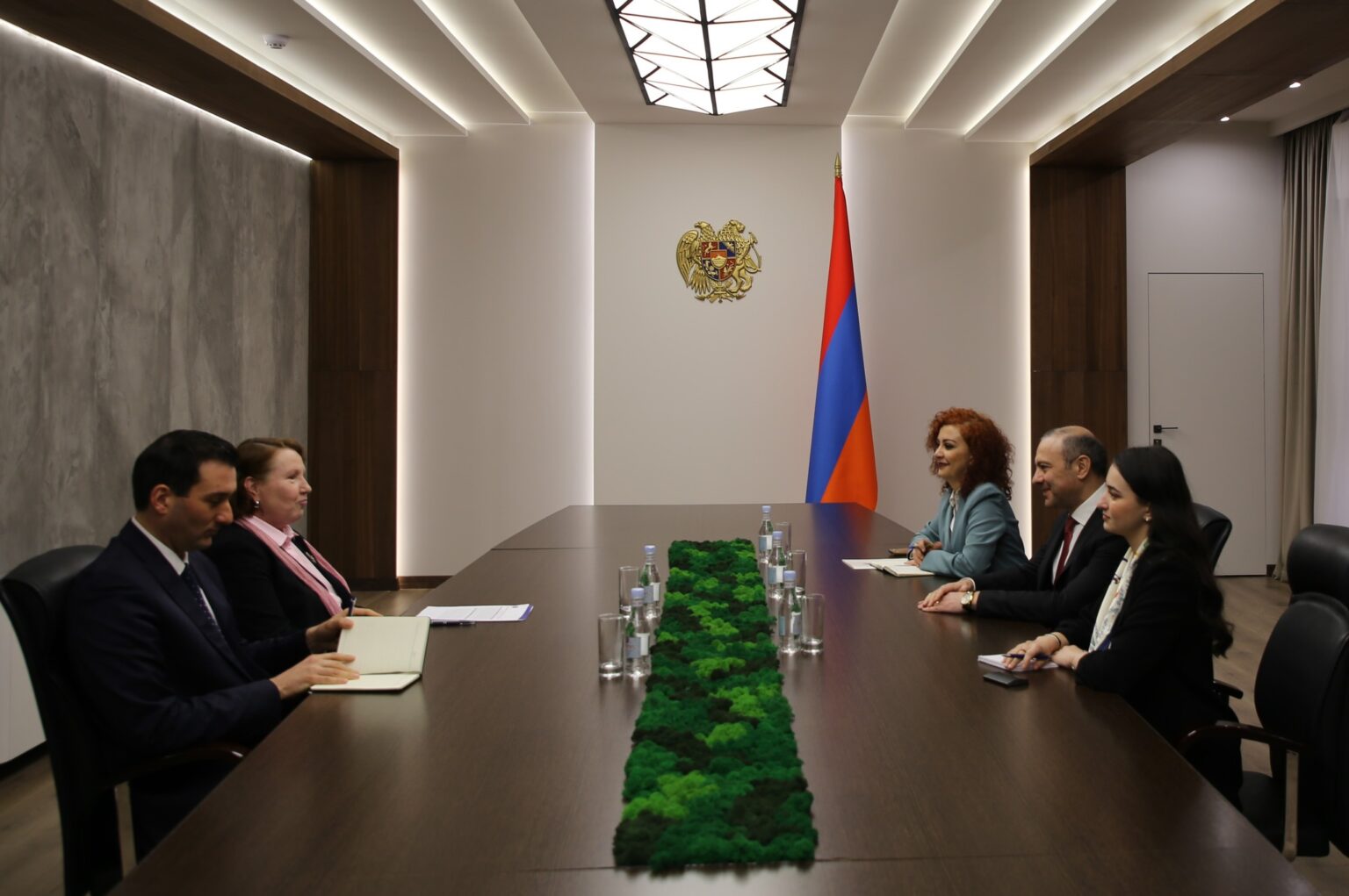 Grigoryan received the newly appointed head of the EU mission